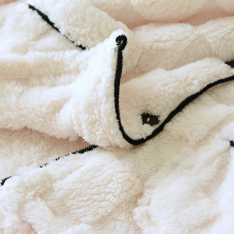 Coral Velvet Couple Pajamas Set