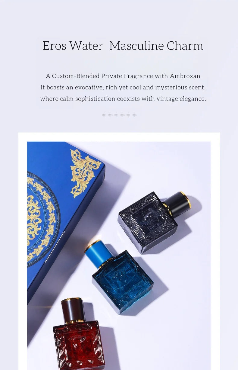 3 Piece 'Little Town' Brand Perfume Cologne Men Perfume for Gentlemen