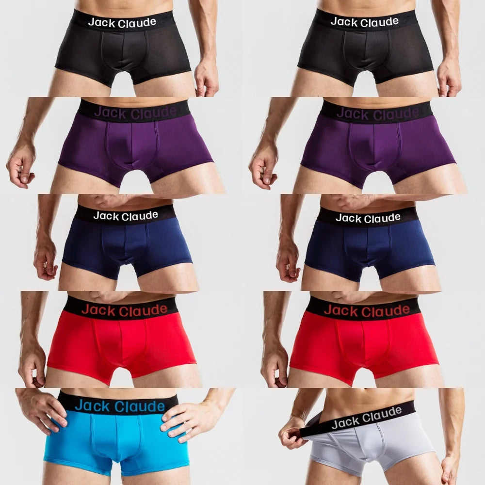 Men's Boxer Shorts Soft Elastane Polyester Blend Underwear