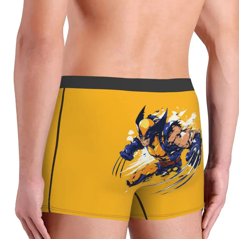 Deadpool Boxer Shorts for Men - Lycra Polyester Blend
