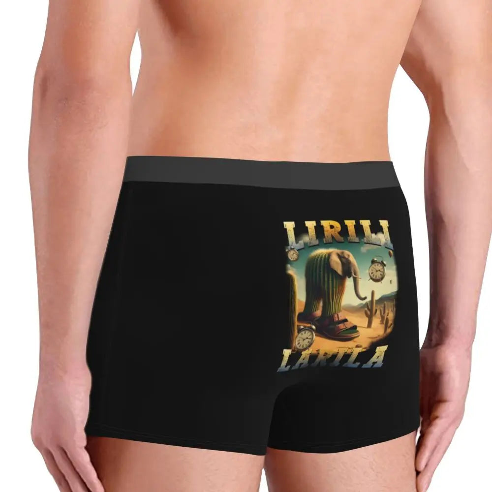 Men's Boxer Shorts Brr Brr Patapim Funny Italian Brainrot