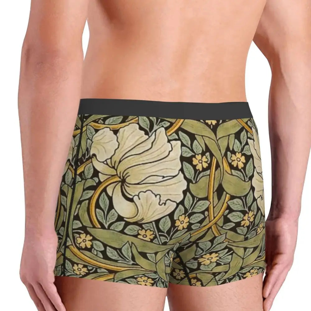 Breathable Cotton Polyester Boxer Shorts for Men