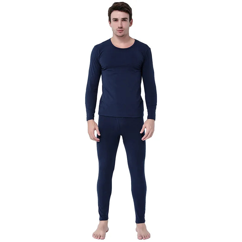 Long Underwear For Men Long Johns High Quality Cotton Oversized 5XL Thermal Underwear