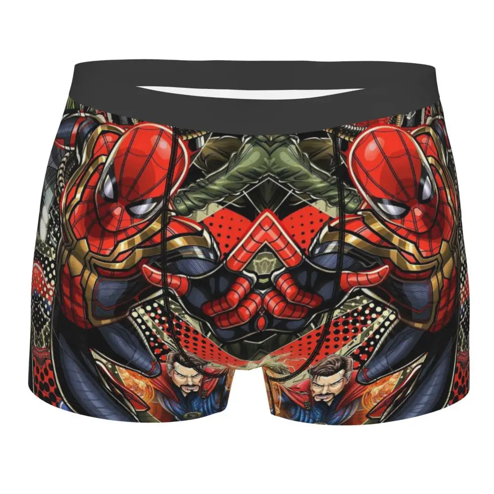Hello Kitty Spiderman Men's Boxer Shorts