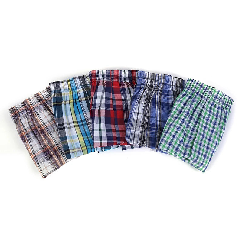 Men's Cotton Boxer Shorts by Goodeal