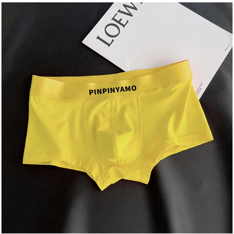 Cotton Boxers Bottoms for Men Loose U Convex Pouch Underwear 2025 Sports Shorts Man Swimming Trunks Trendy Panties Трусы Мужские