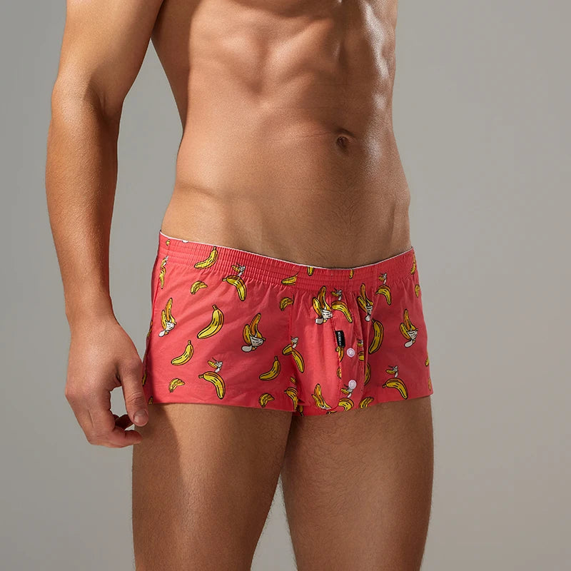 Boxers for Men - Men's 100% Cotton Boxer Briefs Underwear Premium Quality Shorts