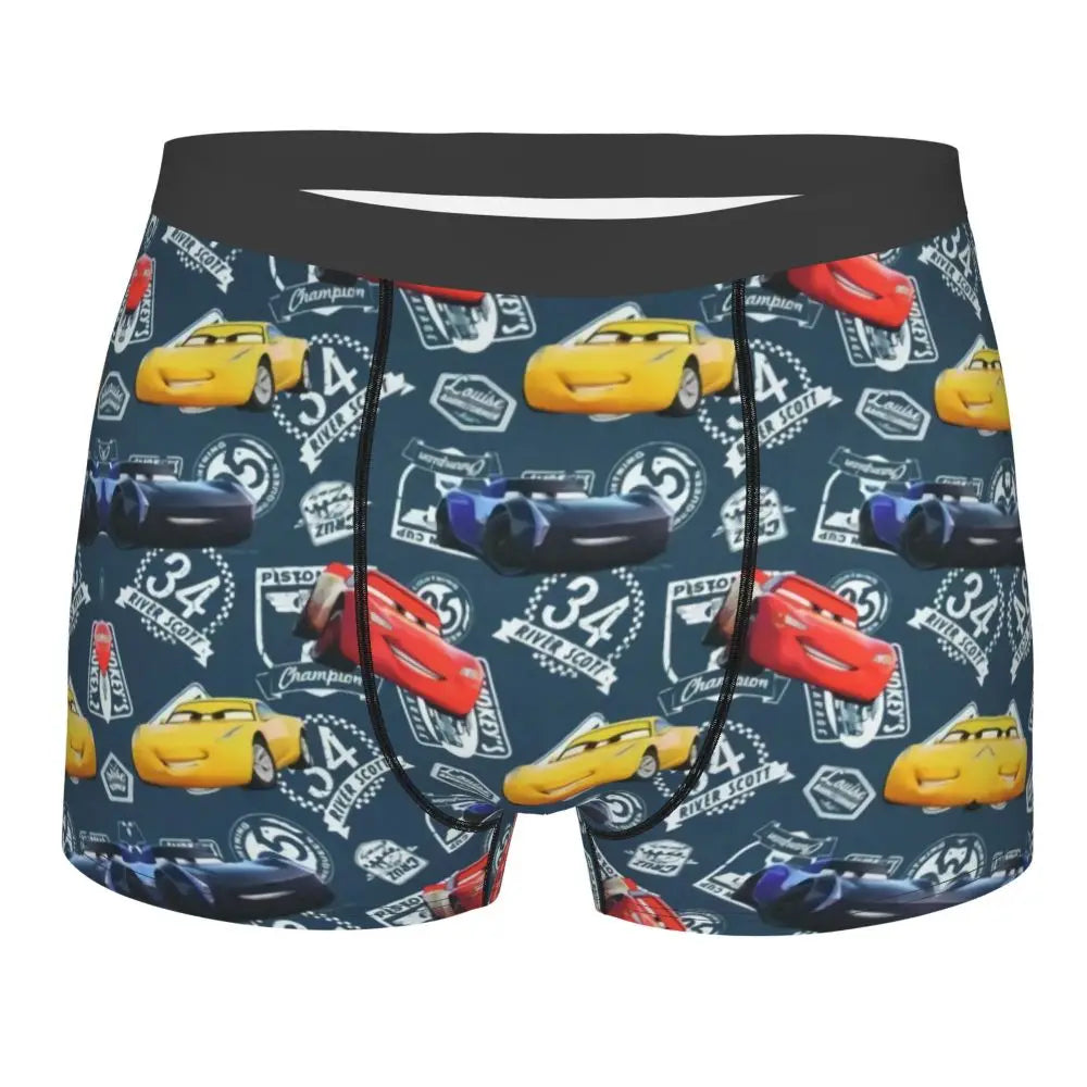 Lightning McQueen Cars Boxer Shorts for Men