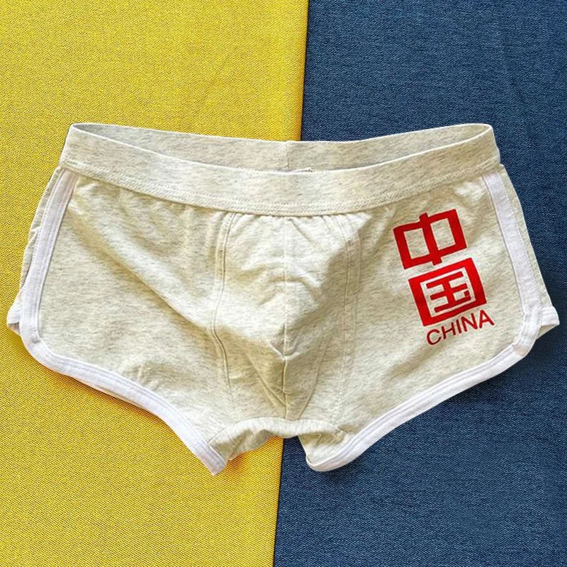 Men's Cotton Boxer Shorts Comfortable Breathable Underwear