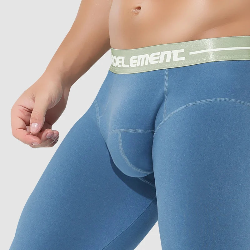 2026 + Winter Long Johns Men's Underwear Single Thick Fleece Thermal Pants
