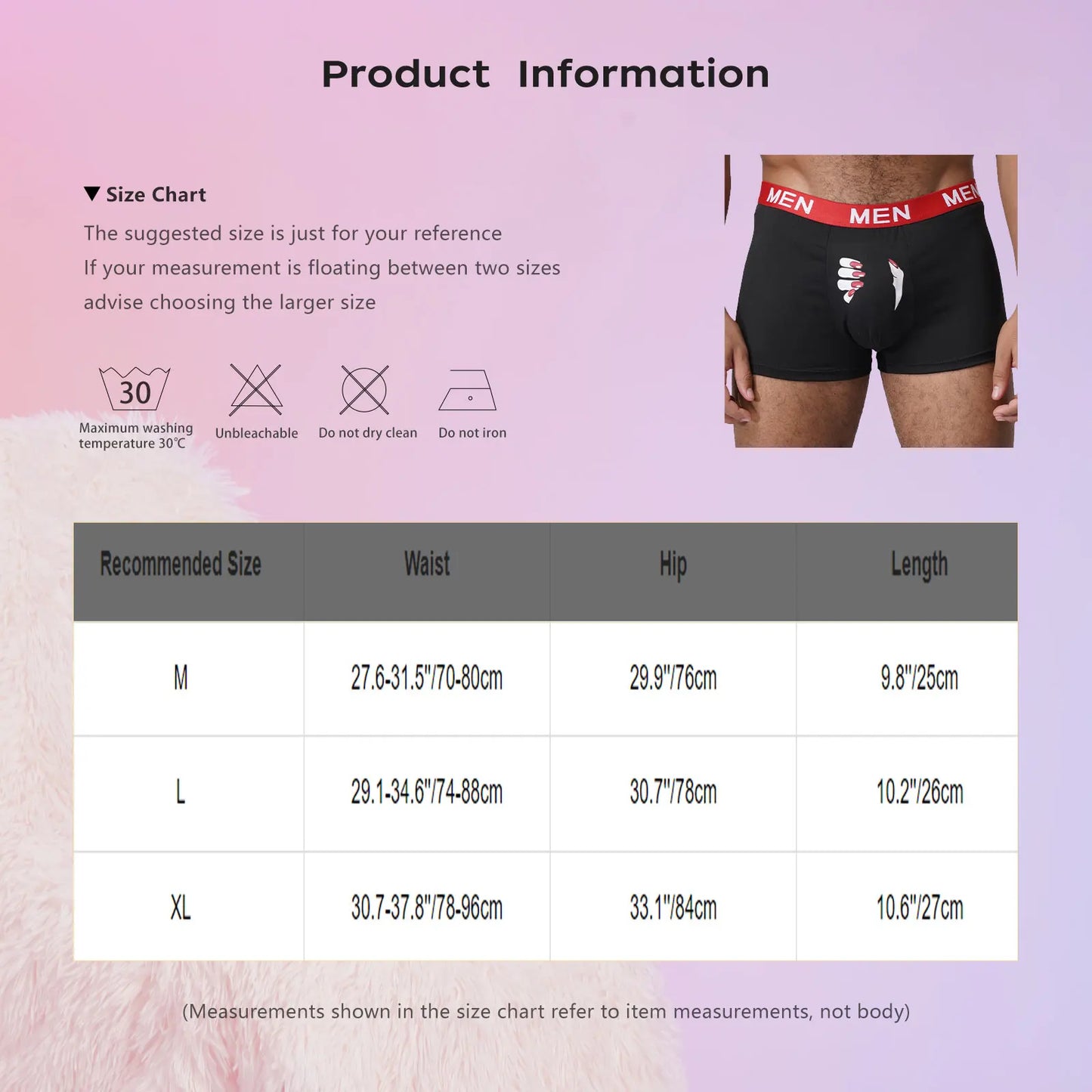 Mens Funny Print Boxer Shorts 3Pcs Set by Oyolan