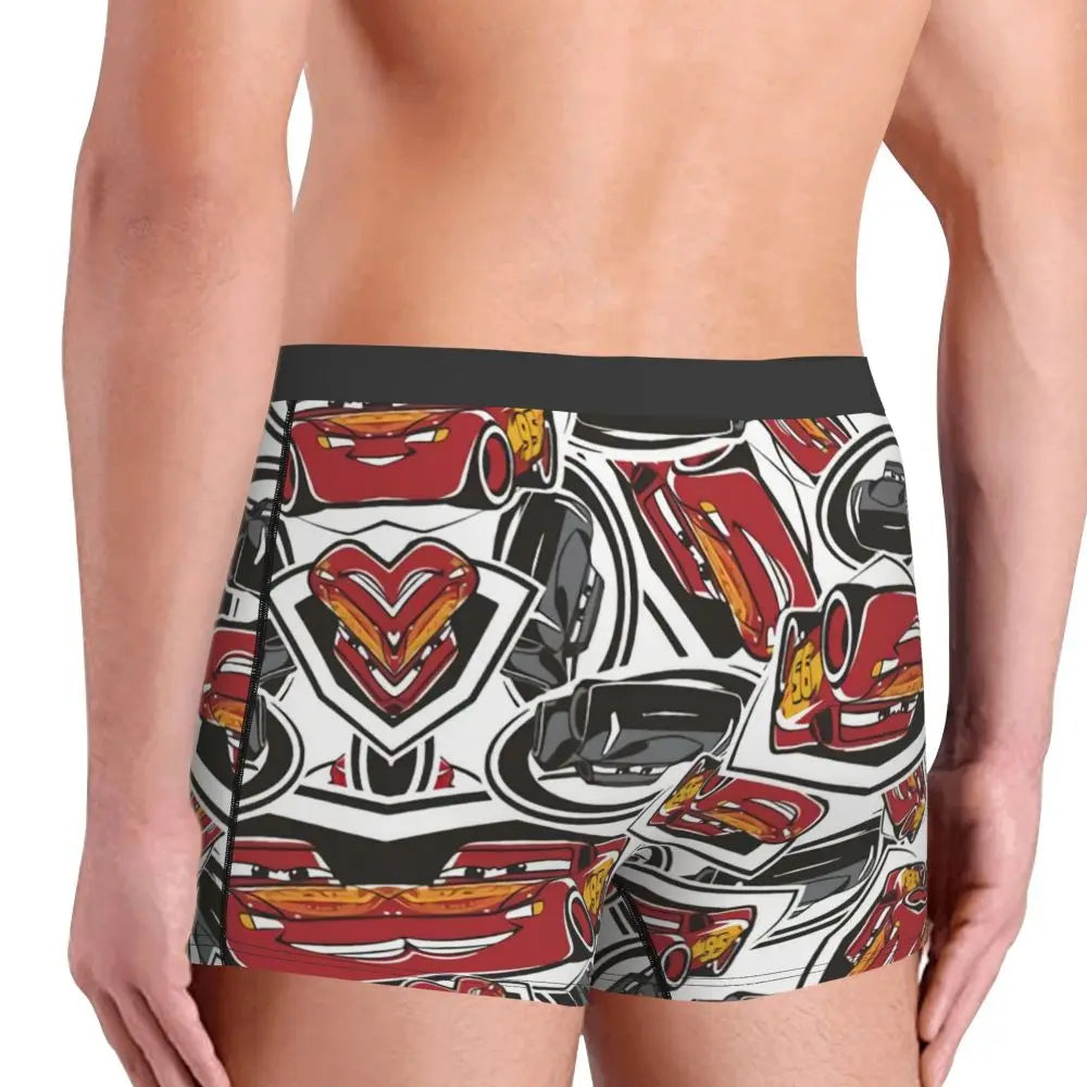 Lightning McQueen Cars Boxer Shorts for Men