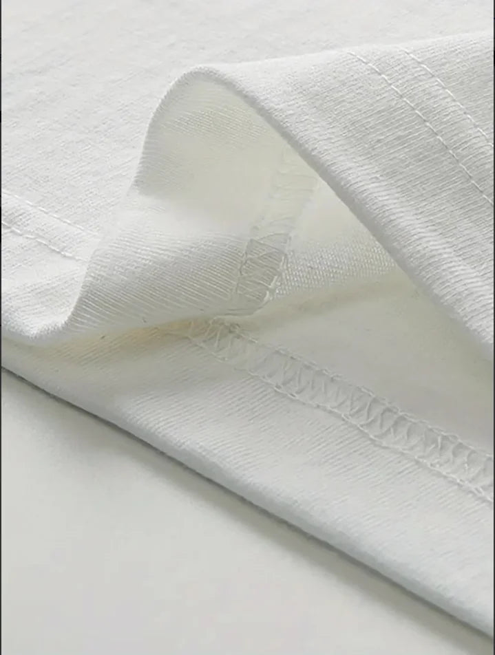 Summer Cotton T-shirts for Men and Women - Fashion Brands - Sportswear Styles - Trendy Printed Shoes, Short-sleeved Tops