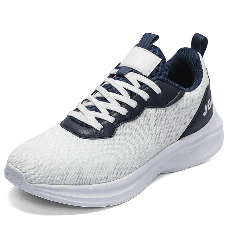 Mens Casual Lightweight Breathable Black Sneakers Size 49 50 51 52