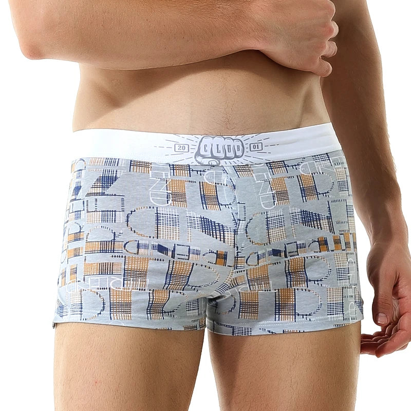Men's Cotton Loose Boxers C555