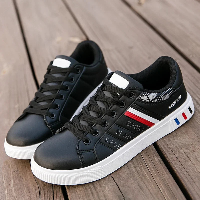2026 Men's Casual Lace-Up Sneakers in White