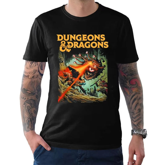 Dungeons & Dragons Strike 'The Beholder' T-Shirt Classic Streetwear Telcan