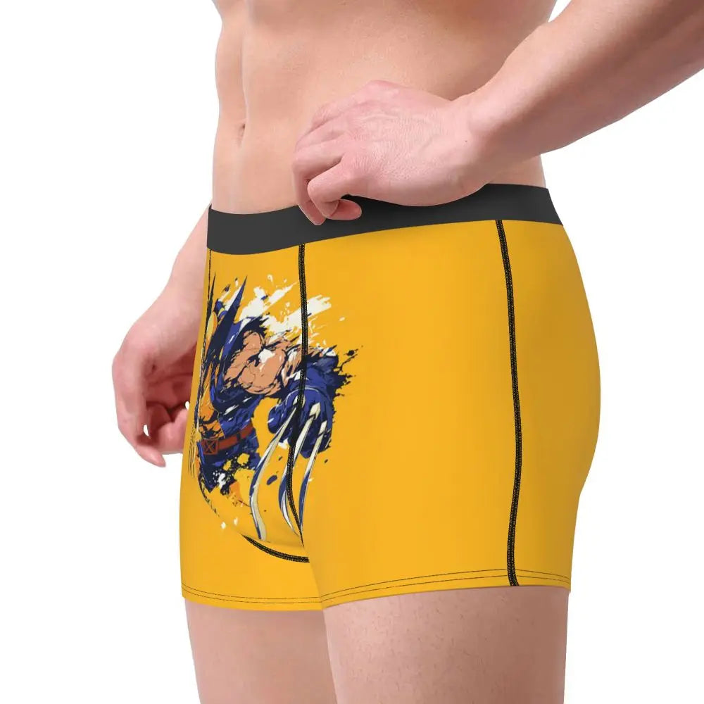 Deadpool Boxer Shorts for Men - Lycra Polyester Blend