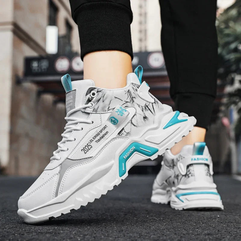 2024 Men’s Breathable Platform Running Sneakers