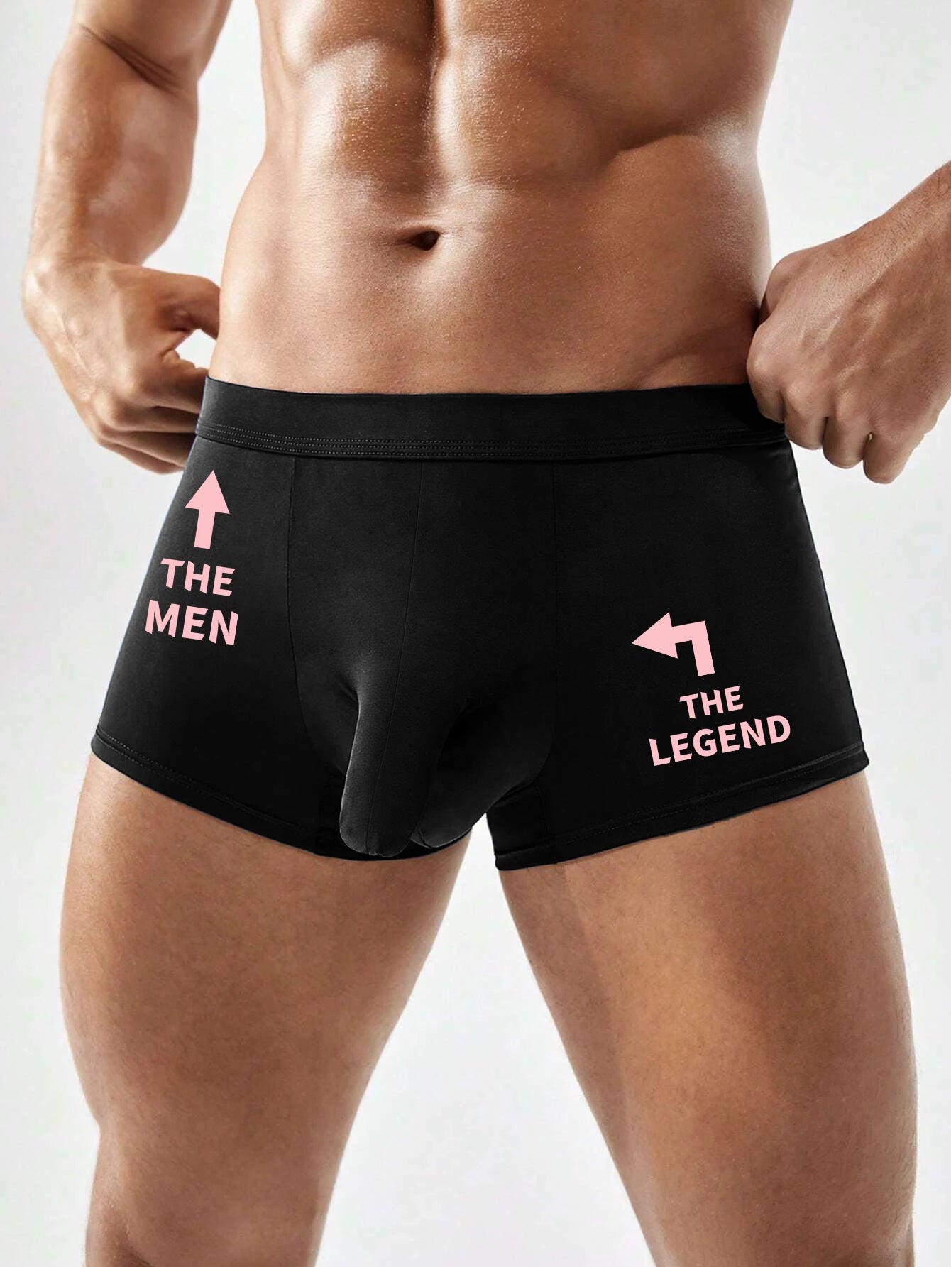 Funny Print Boxer Shorts for Men