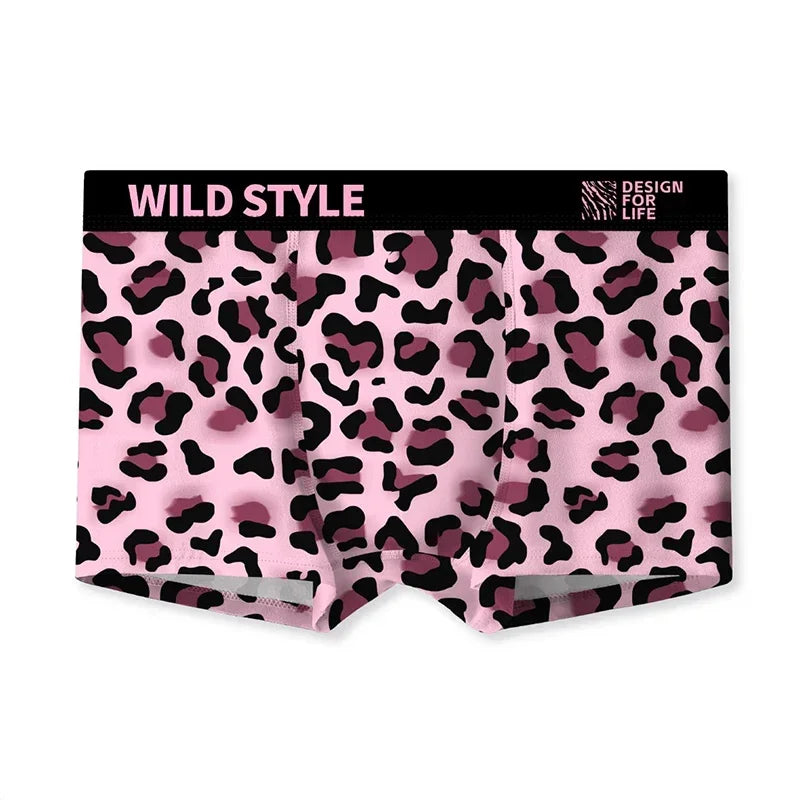 Men's Boxer Shorts Leopard Print Underwear