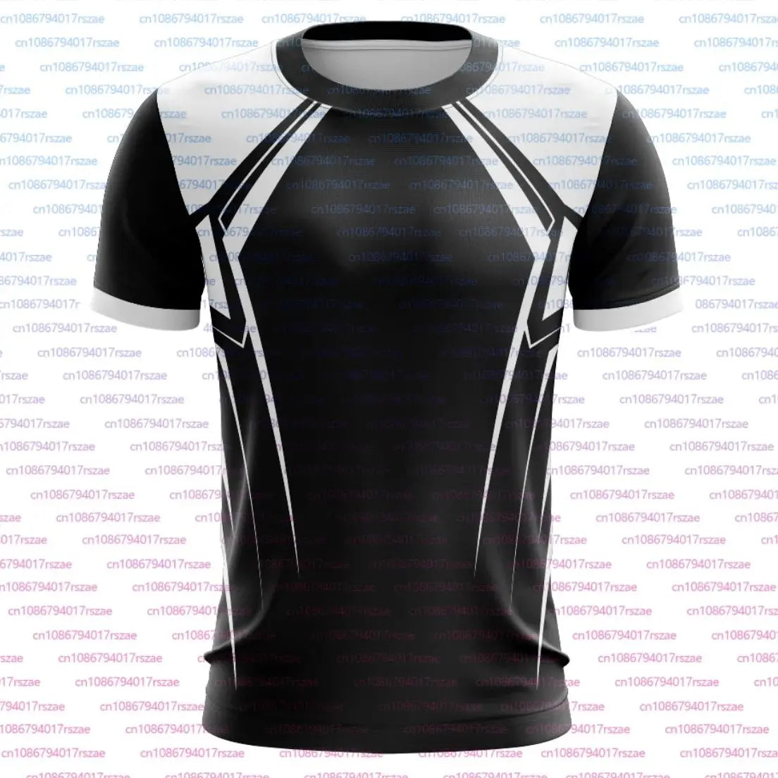 Custom Fabric Milk Silk 3D Print Short Sleeve Jersey Men Fashion Custom High Quality Tees For Male Women Family Clothing