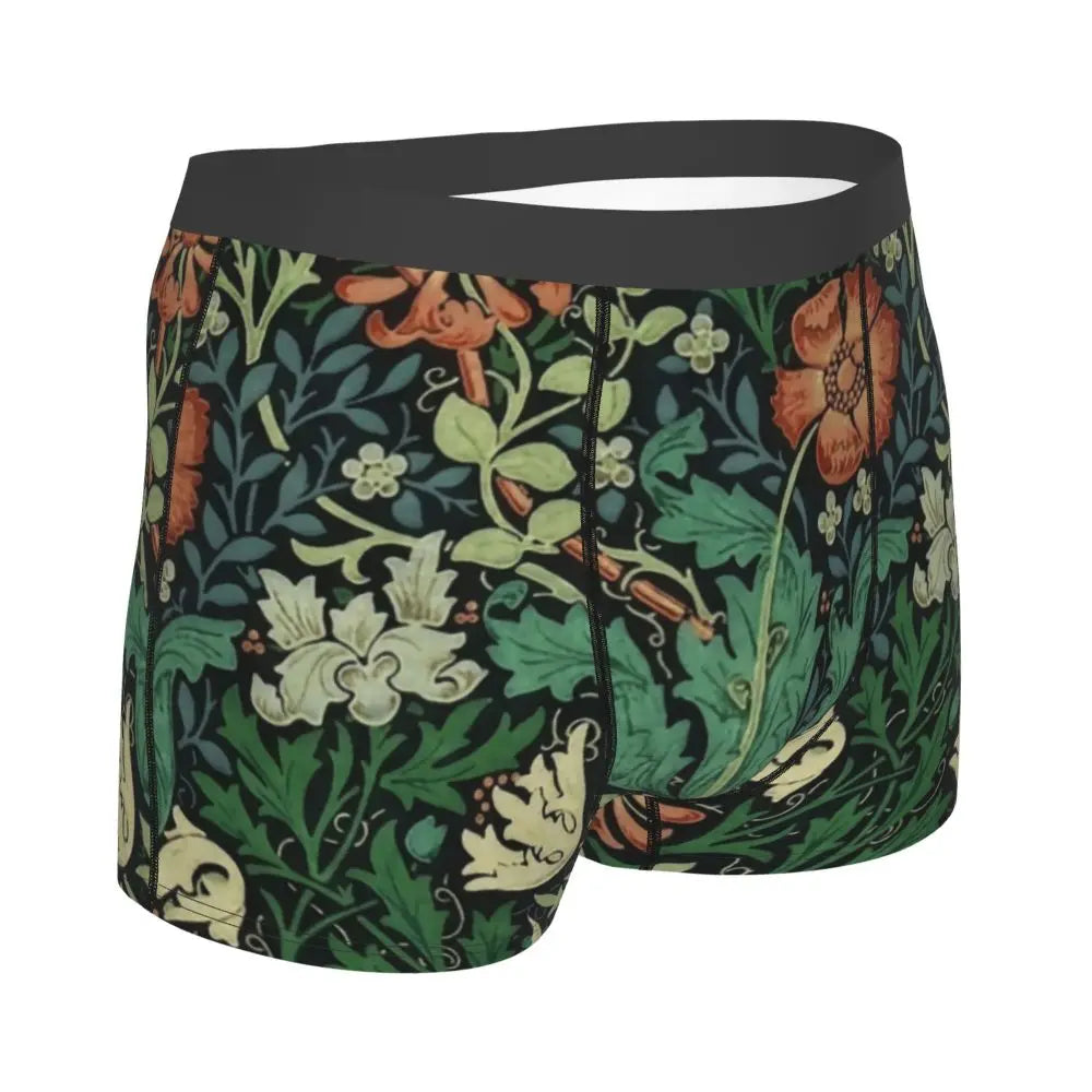 Breathable Cotton Polyester Boxer Shorts for Men