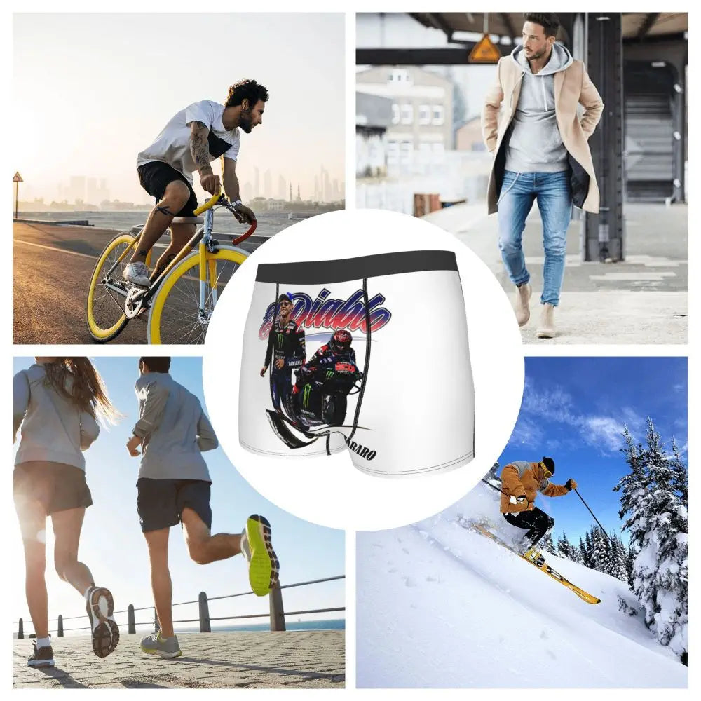 Boxer Shorts Custom Fabio Quartararo Men Underwear