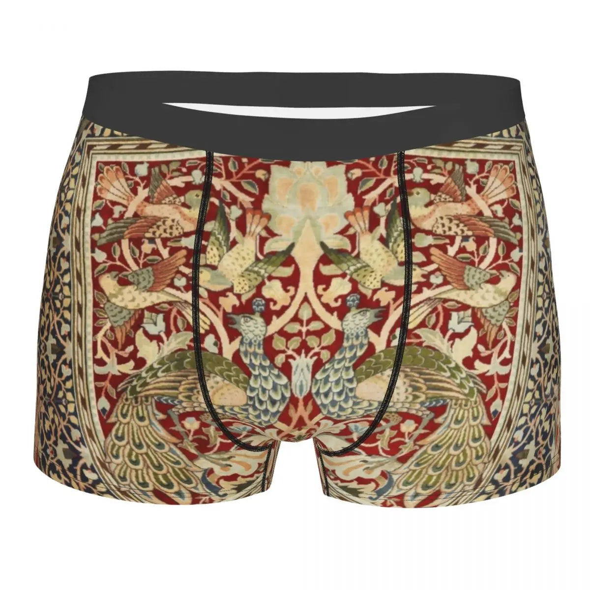 Breathable Cotton Polyester Boxer Shorts for Men