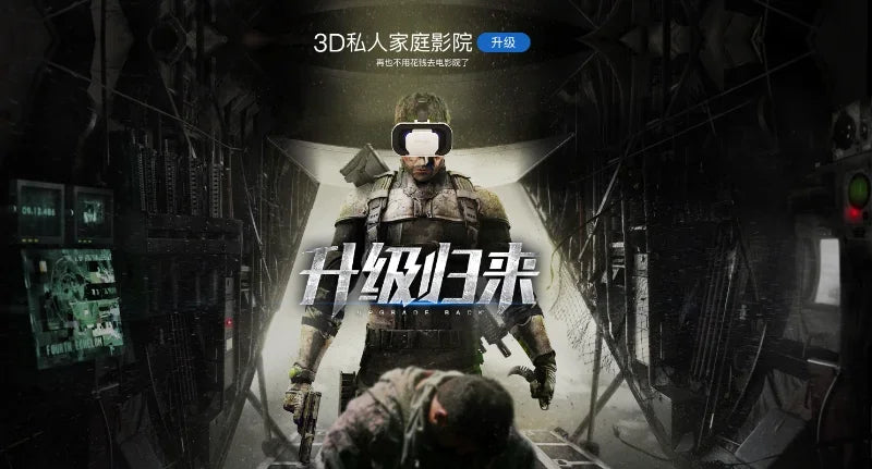 VR Glasses for 4.7-6.3inches Android Smart Phones G05 3D VR SHINECON