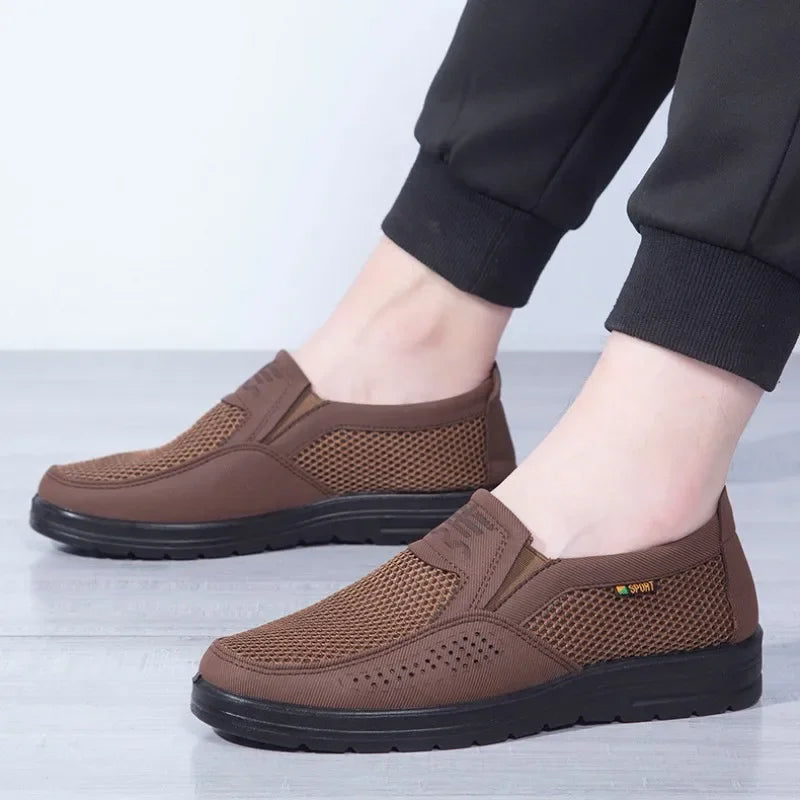 Men's Breathable Slip-On Casual Shoes 2025