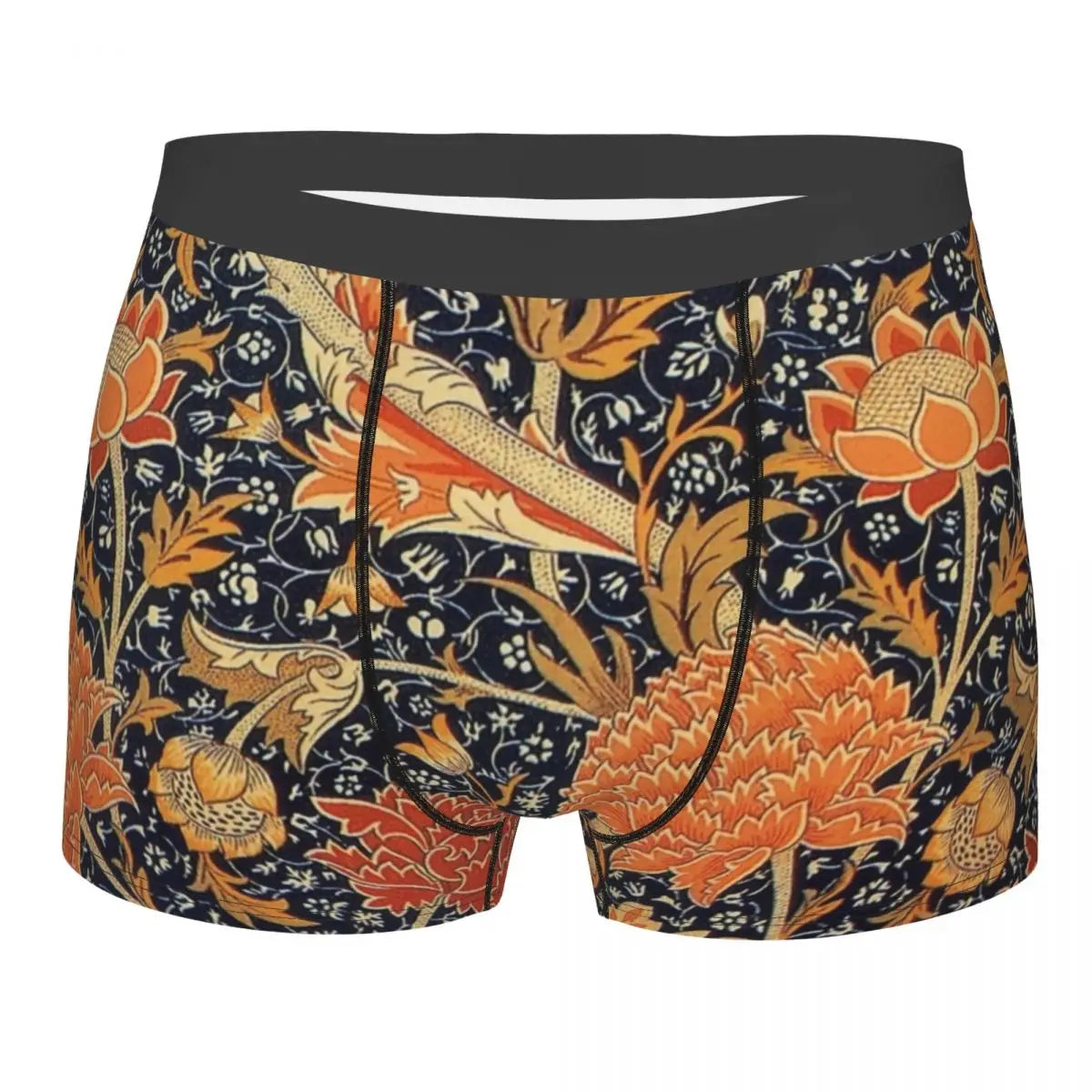 Breathable Cotton Polyester Boxer Shorts for Men