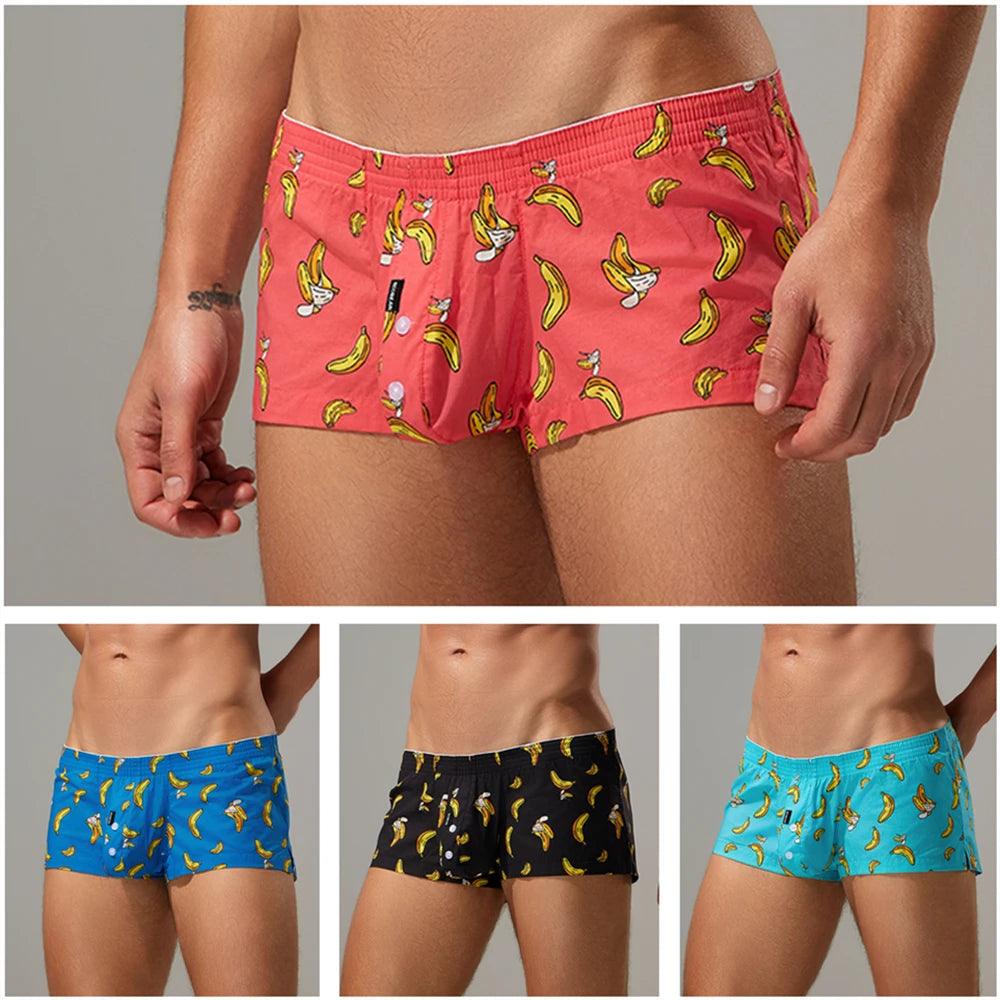 Boxers for Men - Men's 100% Cotton Boxer Briefs Underwear Premium Quality Shorts