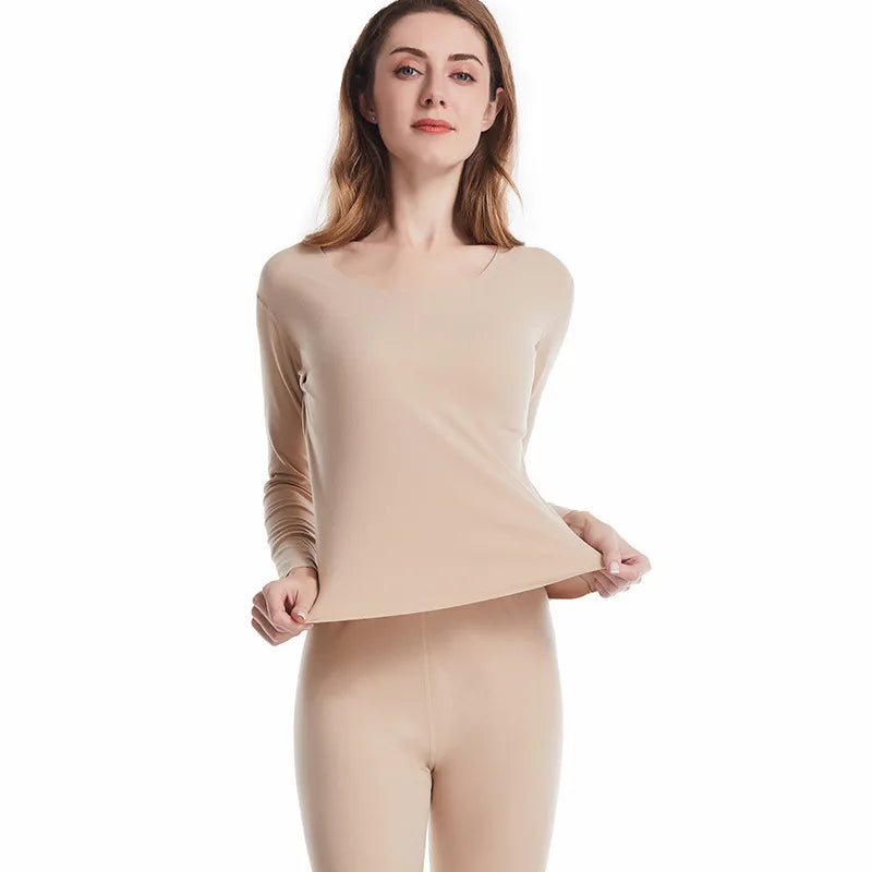 Thermal Underwear for Women + Men - 2 Pack Sets Ultra Soft Long Pajama