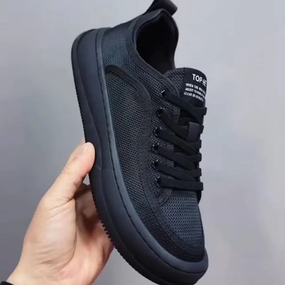 Men's Casual Lace-Up Mesh Sports Shoes