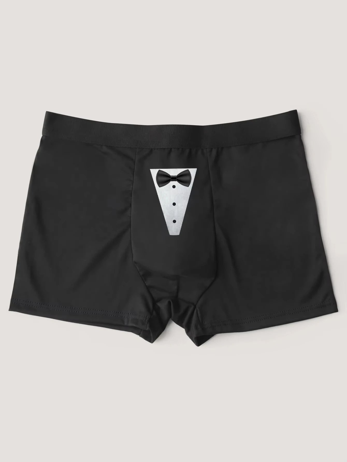 Men's boxer underwear - Interesting and novel underwear - letter printing, soft, breathable underwear and shorts M L XL XXL