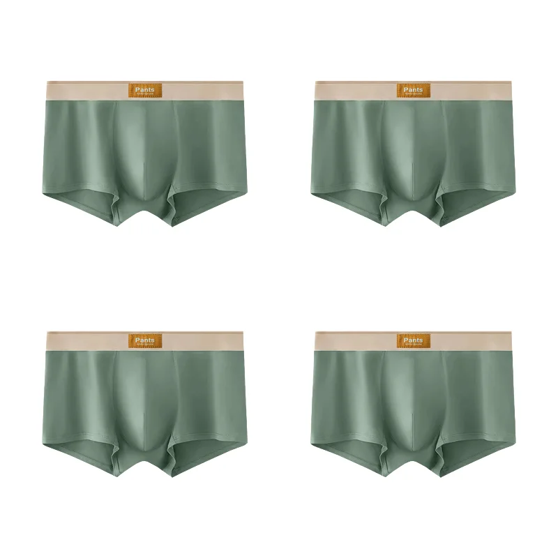 Men's Cotton Boxer Shorts 4 Pack Large Size L-7XL