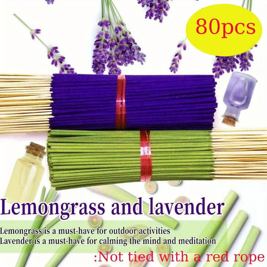 Lemongrass Lavender Stick Incense for Aromatic Use