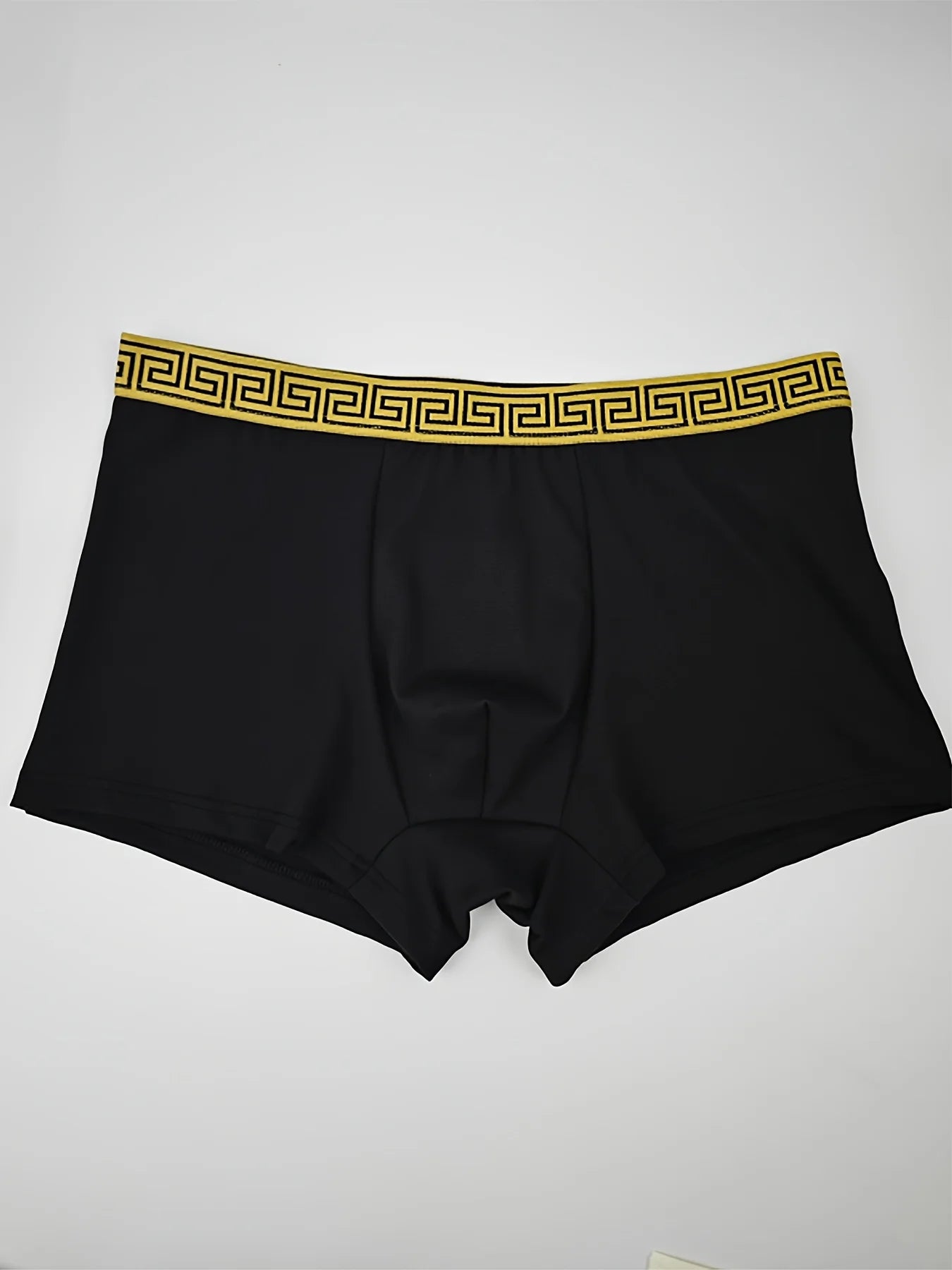 Mens Breathable Polyester Boxer Shorts 4 Pack