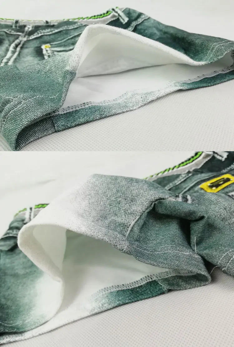 Men's Cotton 3D Print Boxer Shorts
