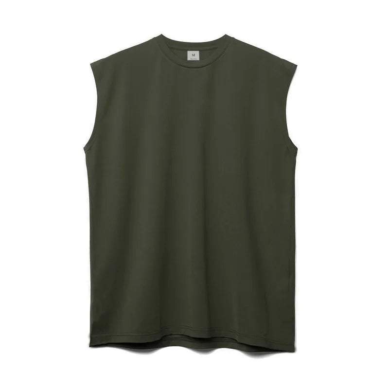 Men's Quick-Dry Cotton Sports Tank Top