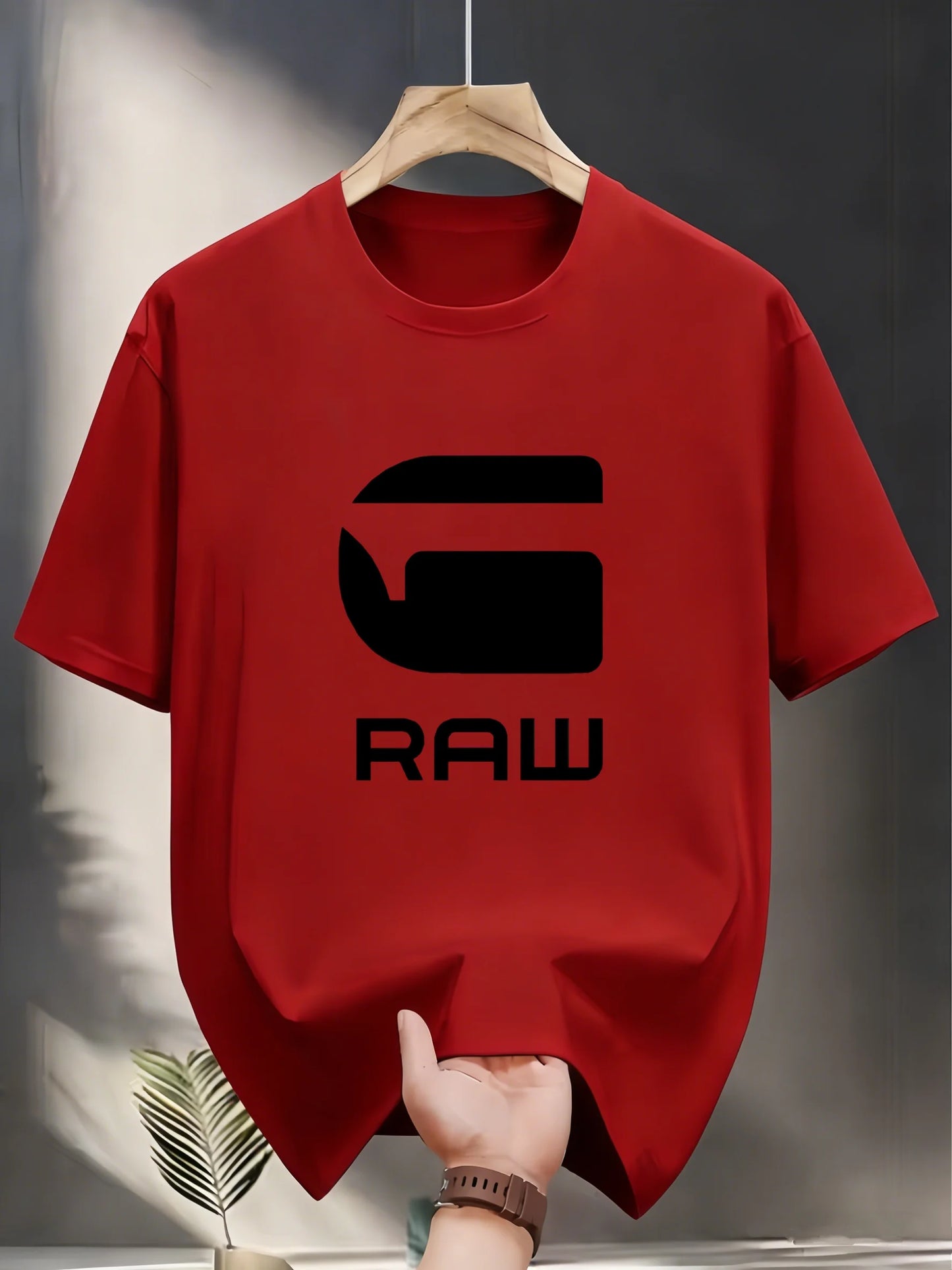 Men's and women's fashionable, casual and high-quality, lettered T-shirts, loose summer T-shirts, round-neck T-shirts and tops