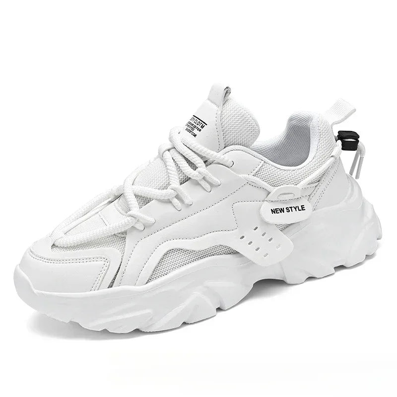 Mens Breathable Luxury Platform Sneakers for Men