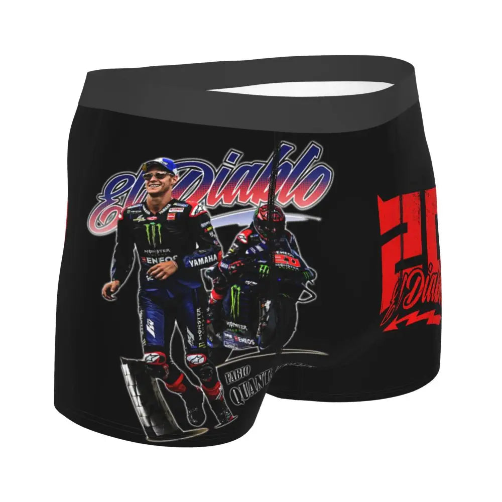 Boxer Shorts Custom Fabio Quartararo Men Underwear