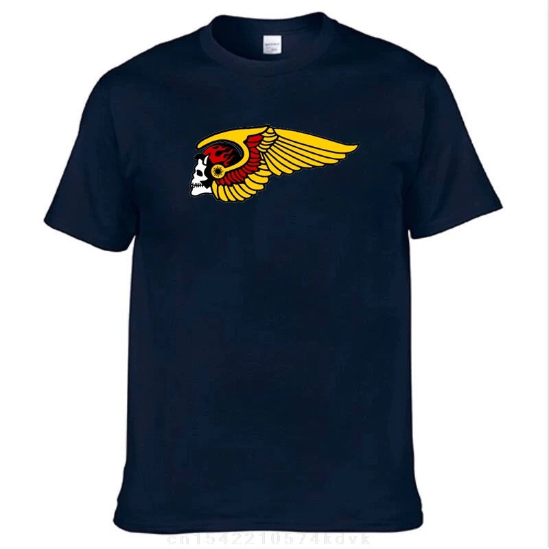 H-Helles T-Shirt Summer Popular Logo A-Angeles Y2K Casual T-Shirts Cotton Novelty Tshirt For Men Short Sleeve Design Tops