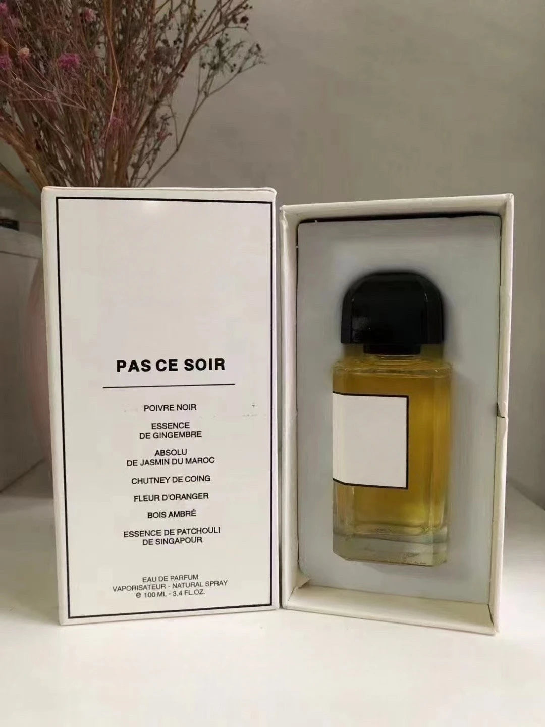 100ML Oud Wood Pepper Cologne for Men