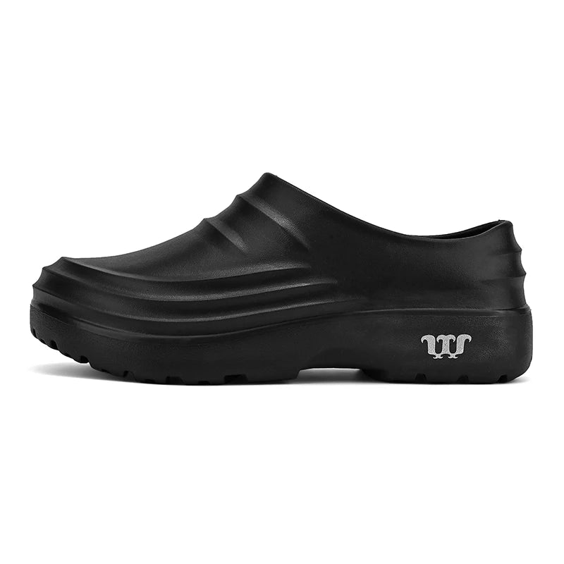 Size 48 Men's Waterproof Chef Sandals Anti-Slip Clogs