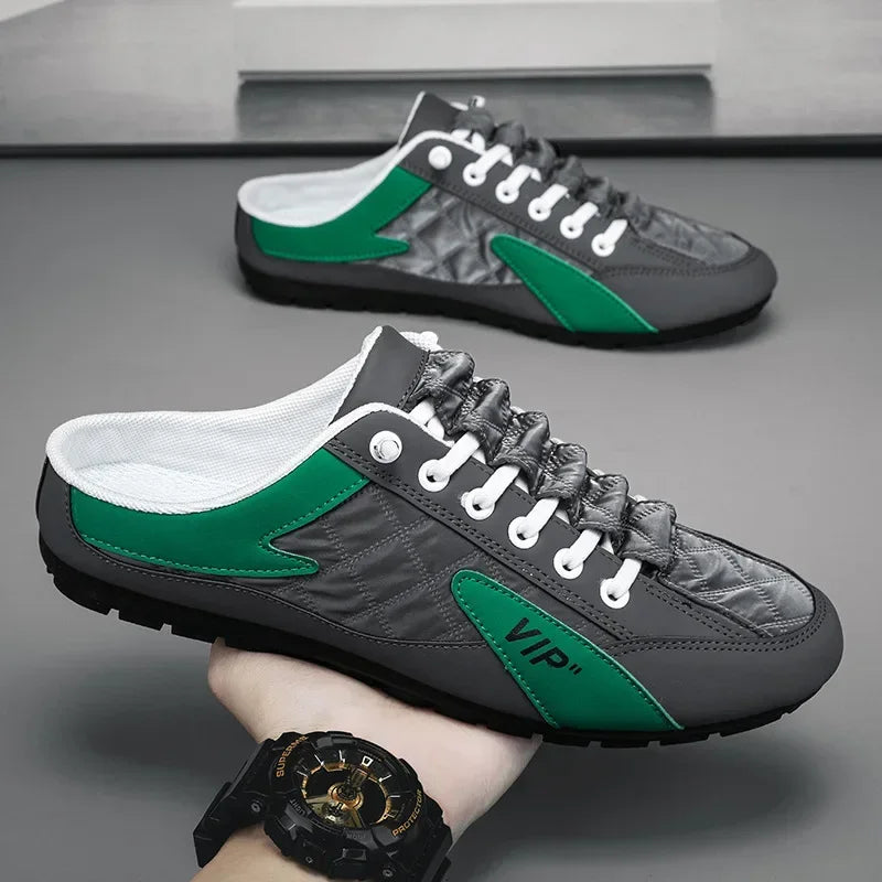 Breathable Half Slippers Lightweight Men's Sneakers