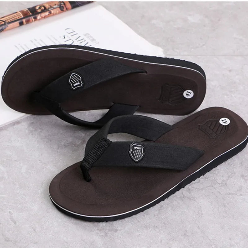 Men's Summer Beach Flip Flops Casual EVA Slippers