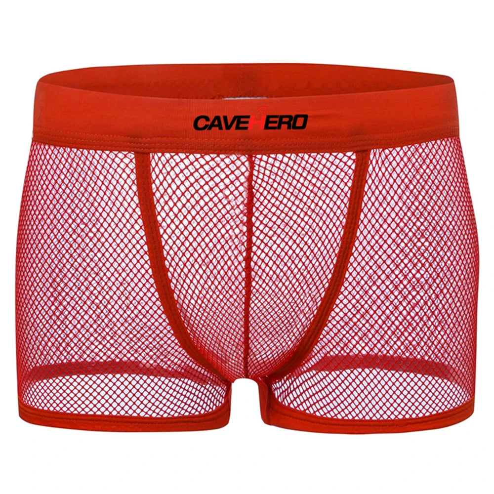Transparent Mens Boxer Briefs by CAVEHERO